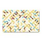 Tekstura-seamless-retro-pattern Magnet (Rectangular) Front