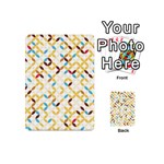 Tekstura-seamless-retro-pattern Playing Cards 54 Designs (Mini) Back