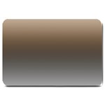 Brown and Grey Gradient Ombre Color Large Doormat  30 x20  Door Mat