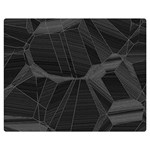 Black Tourmaline Stone Geometric Pattern Double Sided Flano Blanket (Medium)  60 x50  Blanket Front