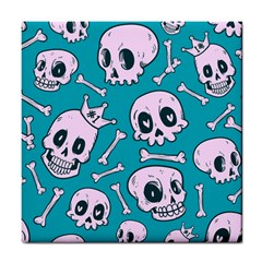 Skull Tile Coaster by Sobalvarro