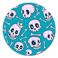 Skull Magnet 5  (round) by Sobalvarro