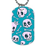 Skull Dog Tag (One Side) Front