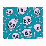 Skull Small Glasses Cloth Front