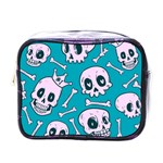 Skull Mini Toiletries Bag (One Side) Front