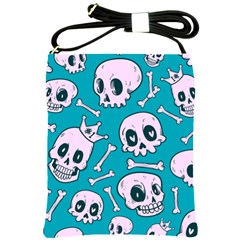 Skull Shoulder Sling Bag by Sobalvarro