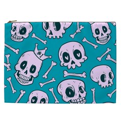 Skull Cosmetic Bag (xxl) by Sobalvarro