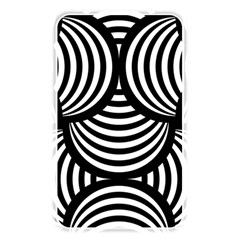 Abstract Black And White Shell Pattern Memory Card Reader (rectangular) by SpinnyChairDesigns