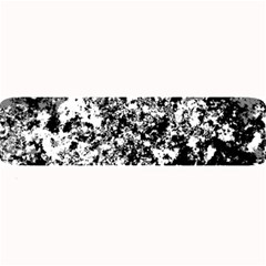 Black And White Grunge Stone Large Bar Mats by SpinnyChairDesigns