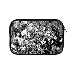 Black And White Grunge Stone Apple Macbook Pro 13  Zipper Case by SpinnyChairDesigns