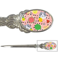 Cats And Fruits  Letter Opener by Sobalvarro