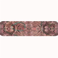 Tea Rose Pink And Brown Abstract Art Color Large Bar Mats by SpinnyChairDesigns