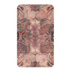 Tea Rose Pink And Brown Abstract Art Color Memory Card Reader (rectangular) by SpinnyChairDesigns