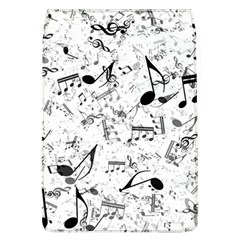 Black And White Music Notes Removable Flap Cover (l)