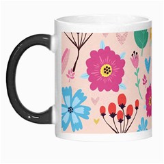 Tekstura-fon-tsvety-berries-flowers-pattern-seamless Morph Mugs by Sobalvarro