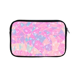 Pink Blue Peach Color Mosaic Apple Macbook Pro 13  Zipper Case by SpinnyChairDesigns