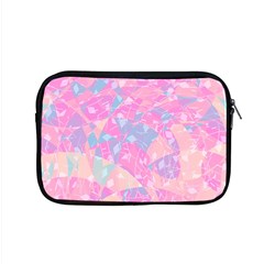 Pink Blue Peach Color Mosaic Apple Macbook Pro 15  Zipper Case by SpinnyChairDesigns