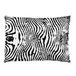 Zebra Print Stripes Pillow Case (Two Sides) Back