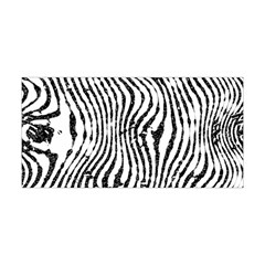 Zebra Print Stripes Yoga Headband by SpinnyChairDesigns