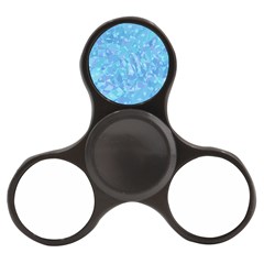 Light Blue Abstract Mosaic Art Color Finger Spinner by SpinnyChairDesigns