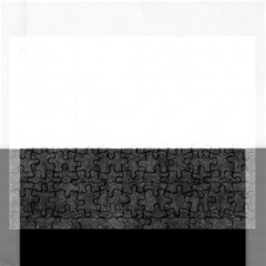 Matte Charcoal Black Color  Rectangular Jigsaw Puzzl by SpinnyChairDesigns