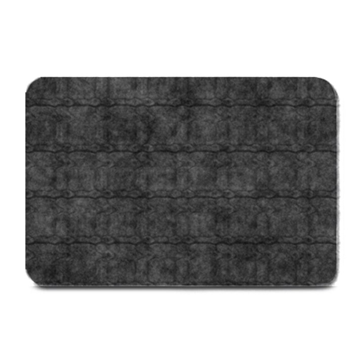 Matte Charcoal Black Color  Plate Mats