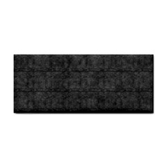 Matte Charcoal Black Color  Hand Towel