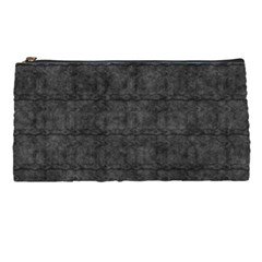 Matte Charcoal Black Color  Pencil Case by SpinnyChairDesigns