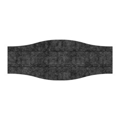 Matte Charcoal Black Color  Stretchable Headband by SpinnyChairDesigns