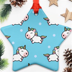 Unicorns  Ornament (Star)