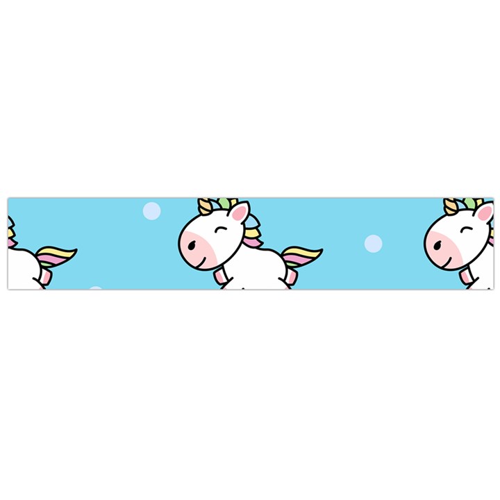 Unicorns  Large Flano Scarf 