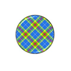 Clown Costume Plaid Striped Hat Clip Ball Marker (10 Pack) by SpinnyChairDesigns