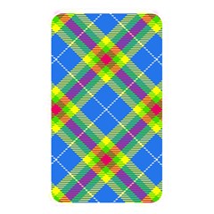 Clown Costume Plaid Striped Memory Card Reader (rectangular) by SpinnyChairDesigns