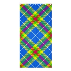 Clown Costume Plaid Striped Shower Curtain 36  X 72  (stall)  by SpinnyChairDesigns