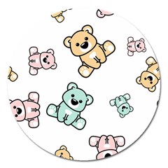 Bears Magnet 5  (round) by Sobalvarro