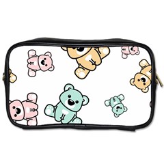 Bears Toiletries Bag (one Side) by Sobalvarro