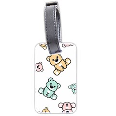 Bears Luggage Tag (two Sides) by Sobalvarro