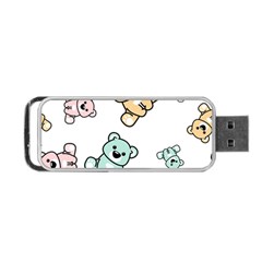 Bears Portable Usb Flash (one Side) by Sobalvarro