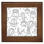 Cactus Framed Tile Front