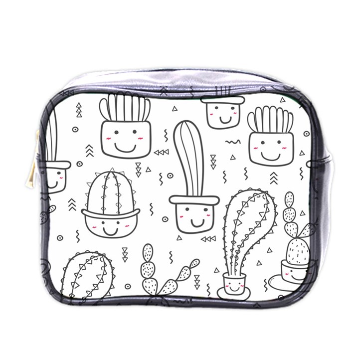 Cactus Mini Toiletries Bag (One Side)