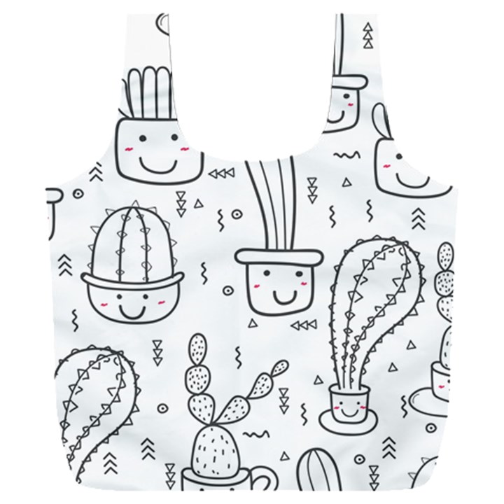 Cactus Full Print Recycle Bag (XXL)