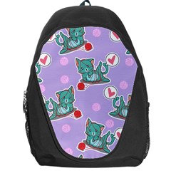 Playing Cats Backpack Bag by Sobalvarro