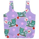 Playing cats Full Print Recycle Bag (XXL) Front