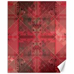 Indian Red Color Geometric Diamonds Canvas 16  x 20  15.75 x19.29  Canvas - 1