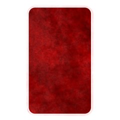 Scarlet Red Velvet Color Faux Texture Memory Card Reader (rectangular) by SpinnyChairDesigns