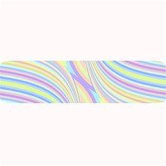 Pastel Color Stripes  Large Bar Mats by SpinnyChairDesigns