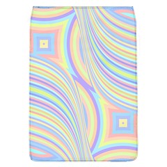 Pastel Color Stripes  Removable Flap Cover (l) by SpinnyChairDesigns