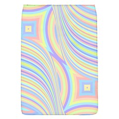 Pastel Color Stripes  Removable Flap Cover (s) by SpinnyChairDesigns