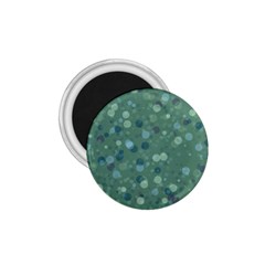 Green Color Polka Dots Pattern 1 75  Magnets by SpinnyChairDesigns