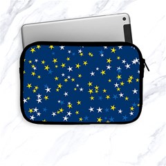 White Yellow Stars On Blue Color Apple Ipad Mini Zipper Cases by SpinnyChairDesigns